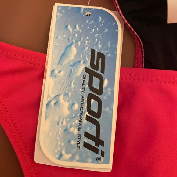 Sporti thong bikini set pink camo removable pads - Picture 10 of 14